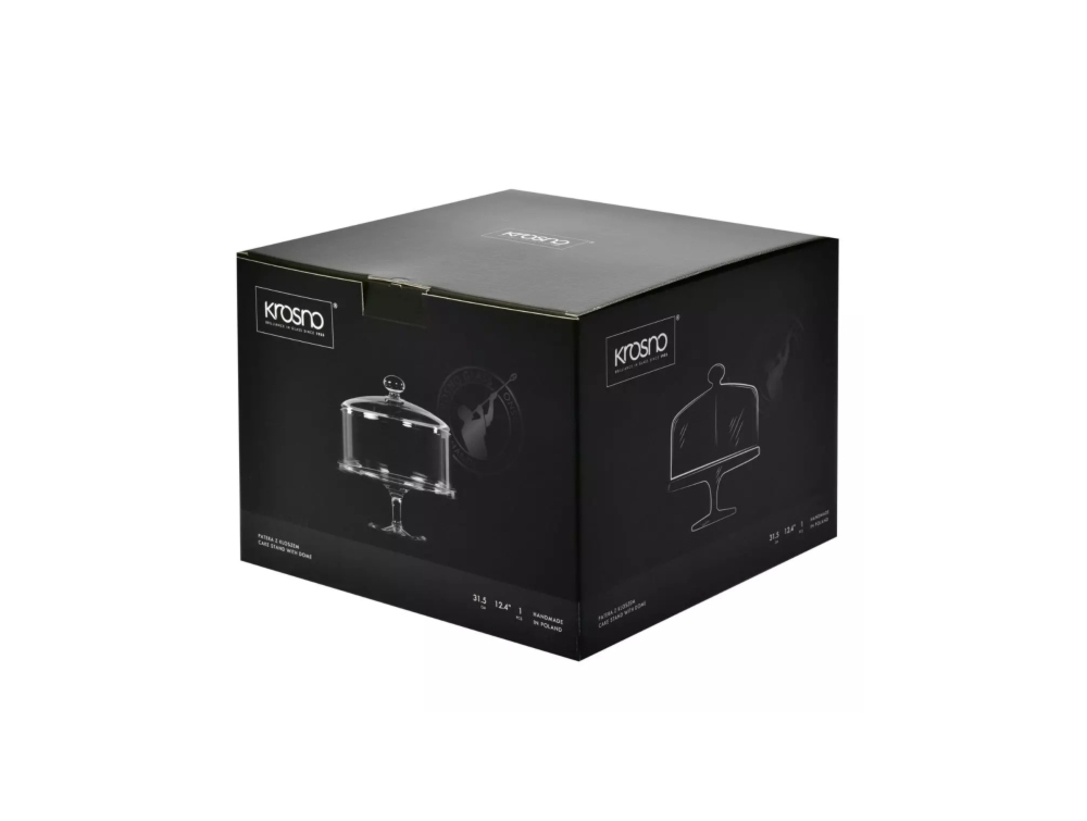 Patera na nodze z kloszem - Glamour (KP-1582)