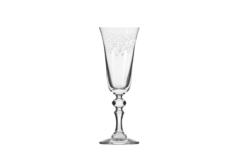 Keliszki do wina białego 165 ml / 6 szt. - Krista deco (6030) + Kieliszki do wina czerwonego 220 ml - Krista Deco (6030) + Kieliszki do szampana 150 ml / 6 szt. - Krista Deco (6030) + Kieliszki do wódki 50 ml - Krista Deco (6030)