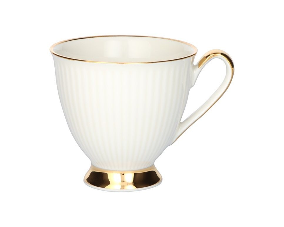 Filiżanka ze spodkiem 250 ml Dalia Ivory GZ01