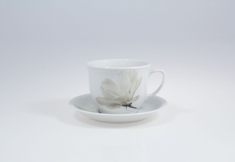 Kubek 300 ml ze spodkiem - 6474 Magnolia (Wiedeń)
