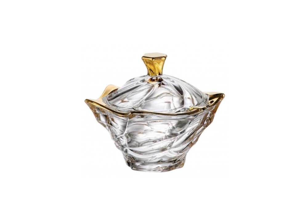 Bomboniera kryształowa 20,5 cm - Flamenco Soft Gold (557188)