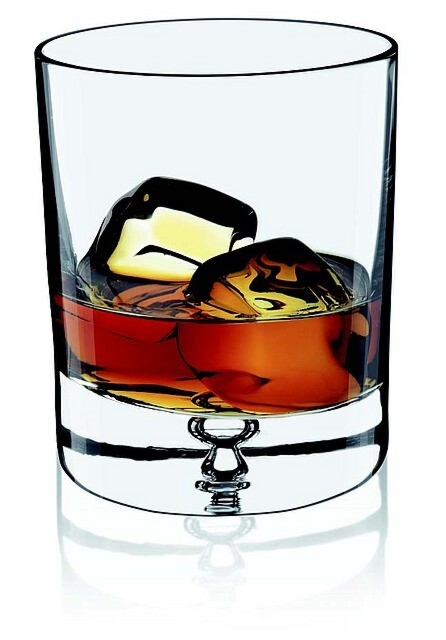 Szklanki do whisky 250 ml - Lagrima(6137)