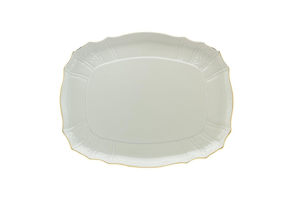 Patera na nodze 40 cm - Bernadotte Ivory Gold (054049)