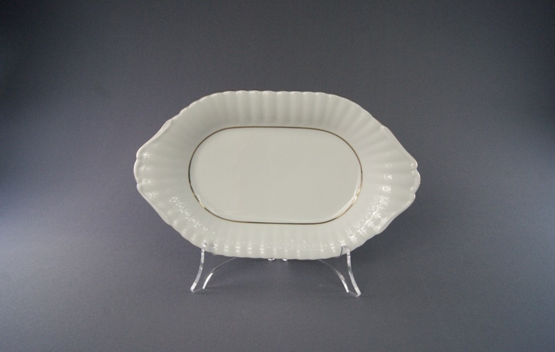 Półmisek owalny 24 cm - B014 IWONA Złota linia