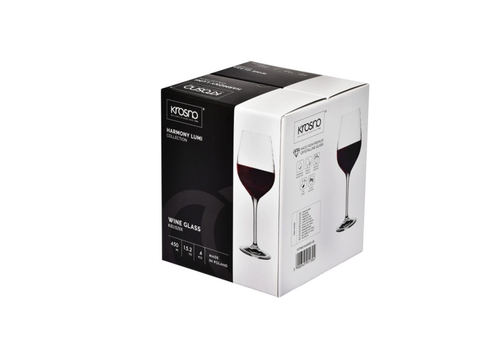 Kieliszki do wina 530 ml / 4 szt. - Harmony Lumi (9601)