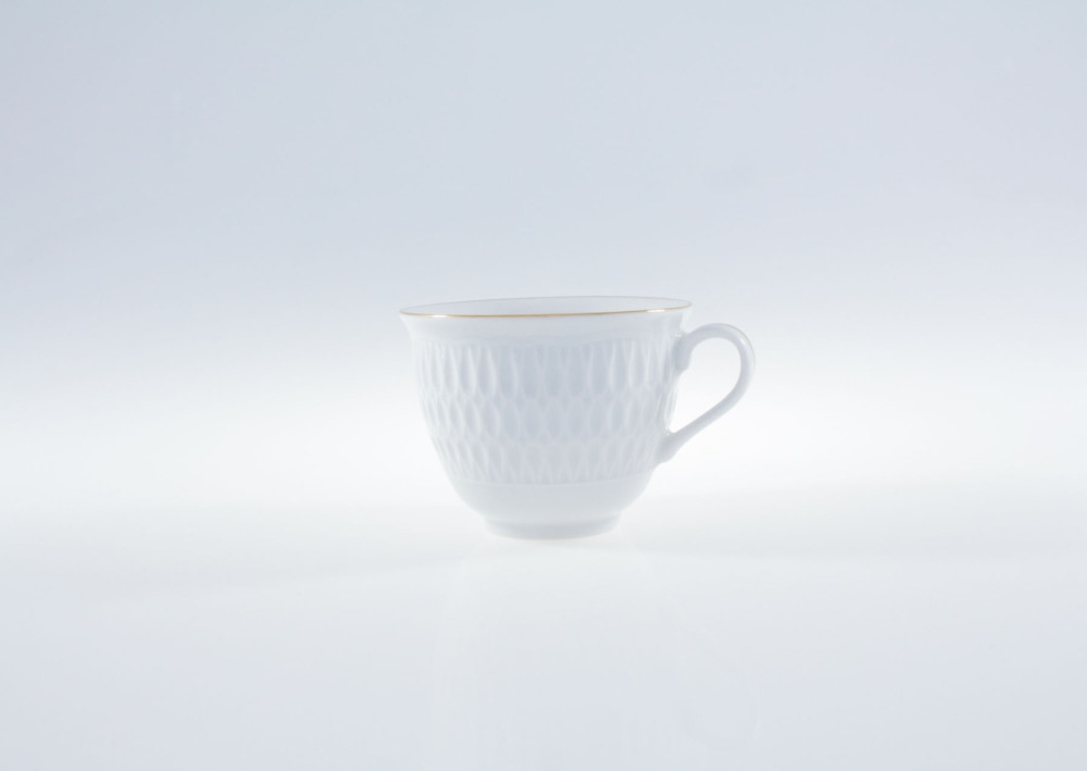 Filiżanka 0,25 l - 3604 Sofia / Złota + Spodek 15,7 cm - 3604 Sofia / Złota