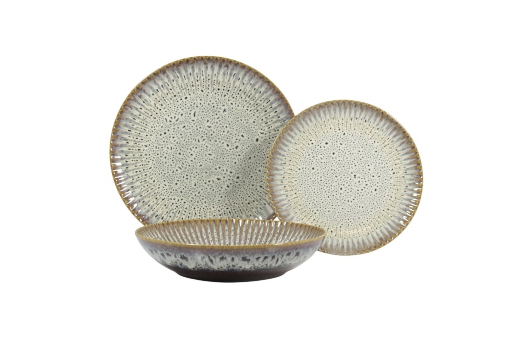 Zestaw talerzy dla 6 os. / 18 cz�ci - STONEWARE S009T Meteor