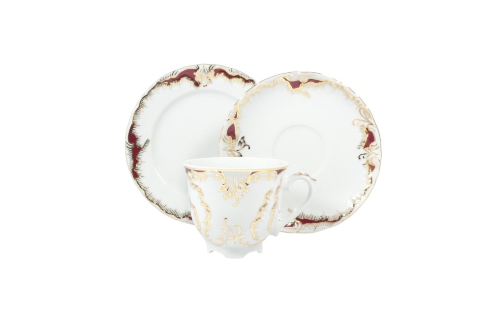 Garnitur do kawy dla 6 os./ 21 cz�ci - 0040 ROCOCO