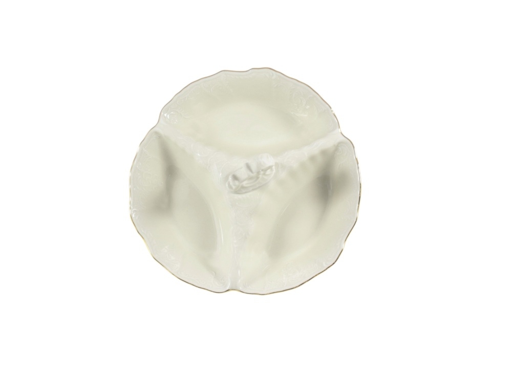 Kabaret z uchwytem / tr�jdzielny - Bernadotte Ivory Gold (240399)