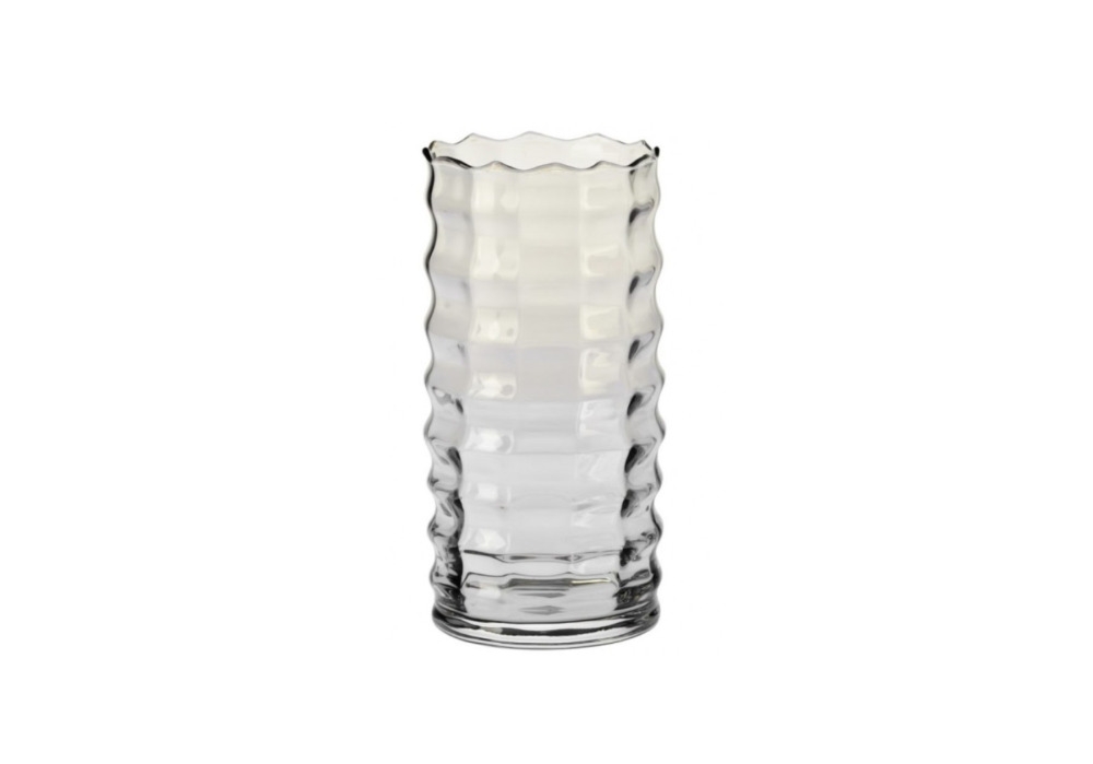 Wazon optyk pionowy 30 cm / Dymno-niebieski (D060)