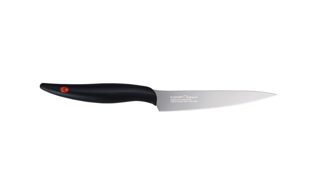 Kasumi Nóż uniwersalny kuty Titanium dł. 12 cm, grafit (K-22012)