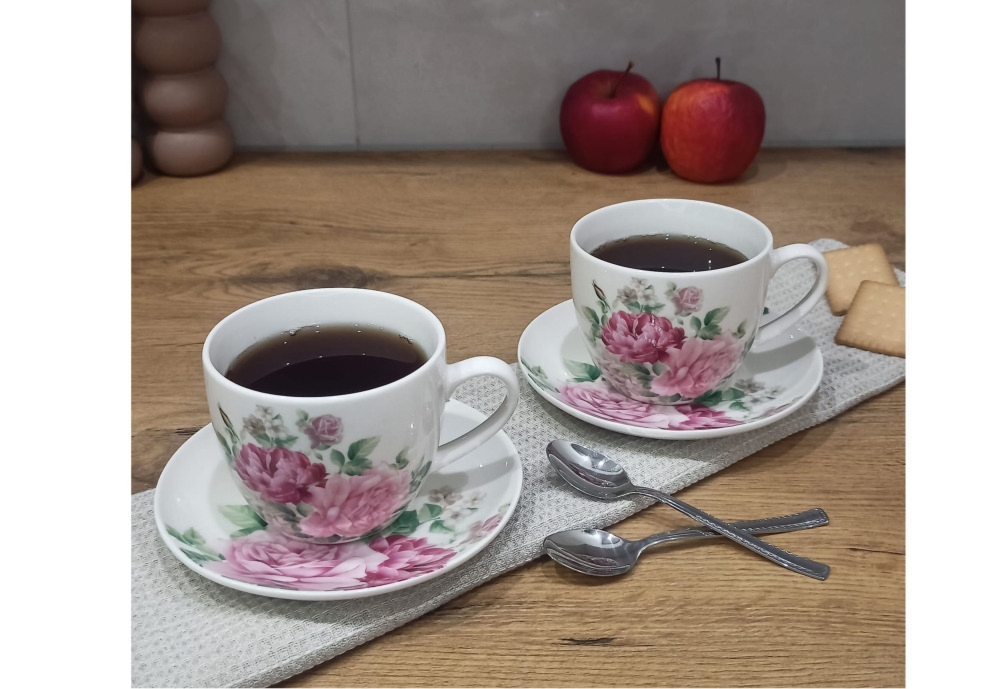 Fili�anki 250 ml ze spodkiem 2 szt. / CR2-69