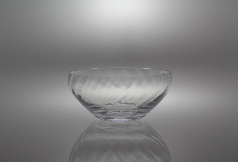 Handmade / Salaterka 22 cm - Optyk skręcany (5912)