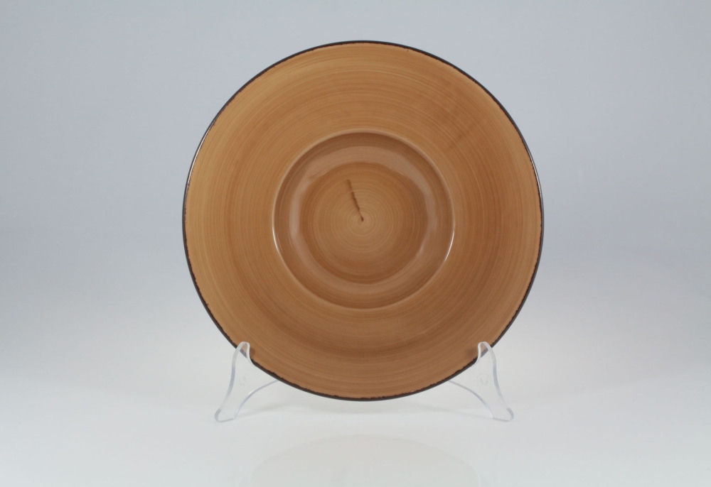 Talerz do deseru 27 cm - 6591A Wersal (brąz)