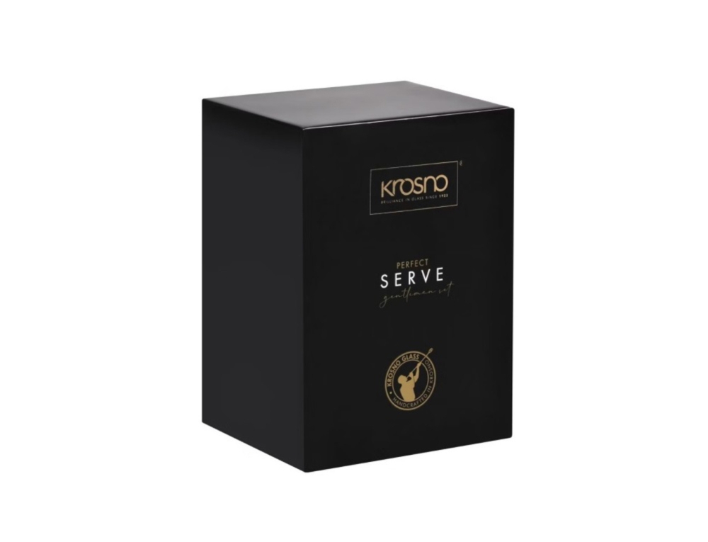 Prezentowy zestaw do whisky 1+2 - Perfect Serve / Gentleman (KP-1604)