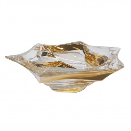 Misa kryszta�owa FLAMENCO BELT GOLD 33 cm