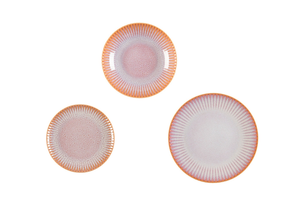 Zestaw talerzy dla 4 os./ 12 cz�ci - STONEWARE S011T Blush