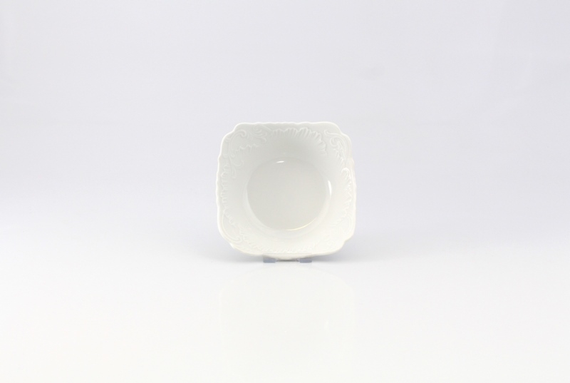Salaterka kwadratowa 14 cm - 0001 ROCOCO