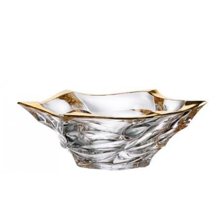 Misa kryształowa FLAMENCO GOLD SOFT 33 cm