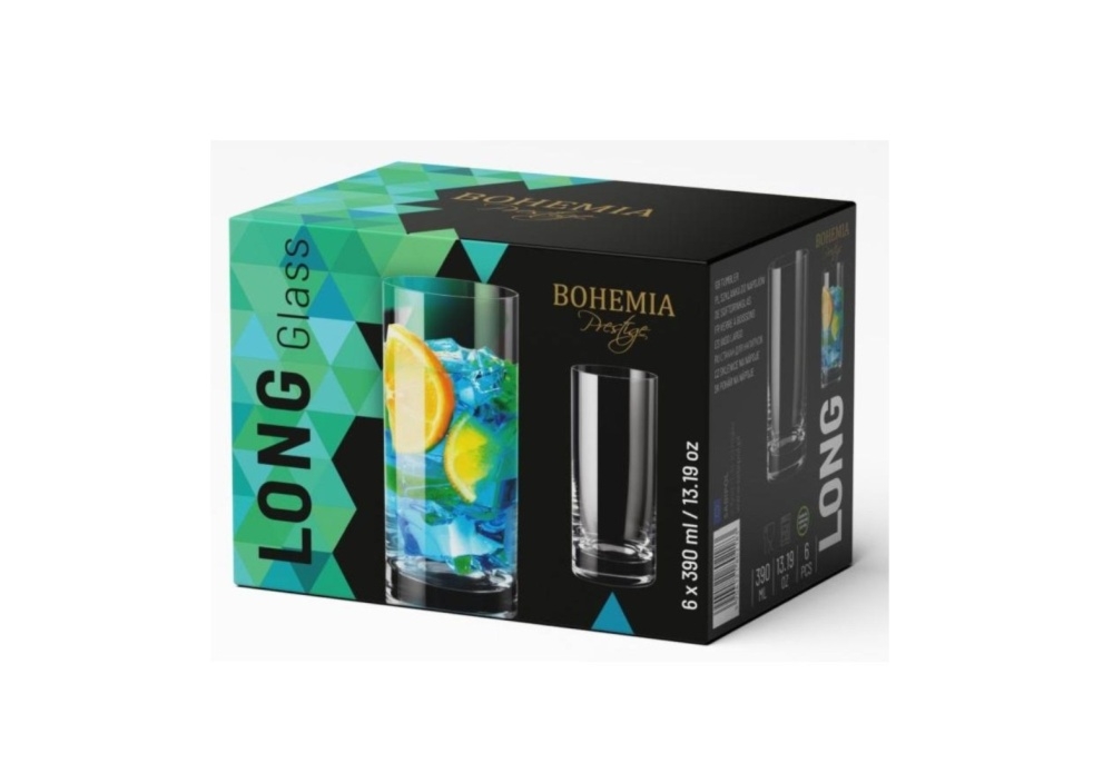 Szklanki wysokie 390 ml / 6 szt. - Prestige (802183)
