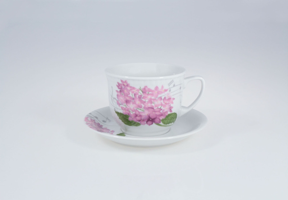 Kubek 300 ml ze spodkiem - 6371 WIEDE�