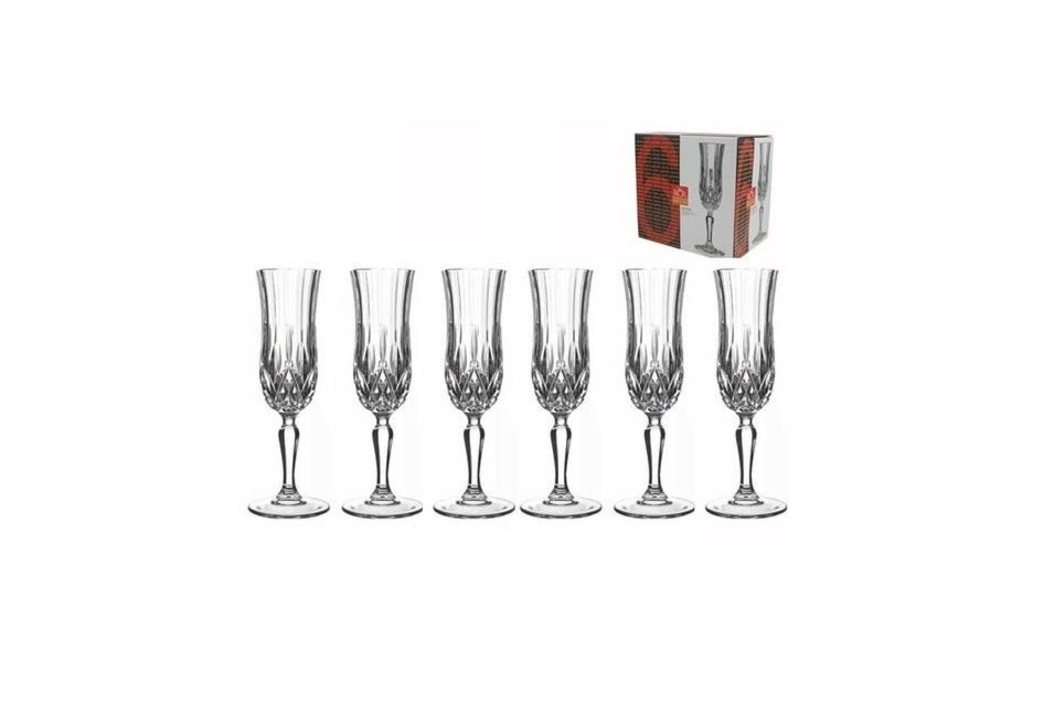 Kieliszki do szampana 130 ml / 6 szt. - Opera (256090)