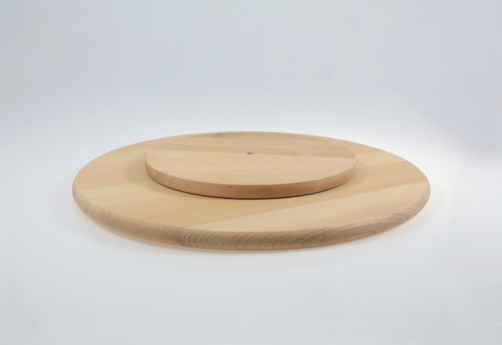 Deska obrotowa 45 cm - JASNA / NATURALNA