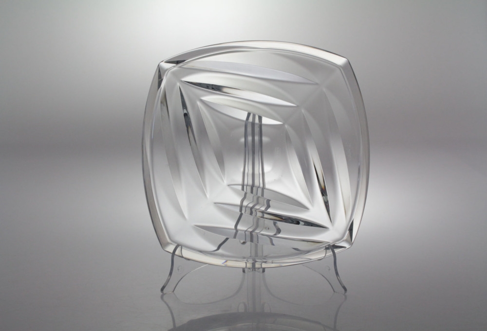 Talerz kryształowy 32 cm - FACET (410955845)
