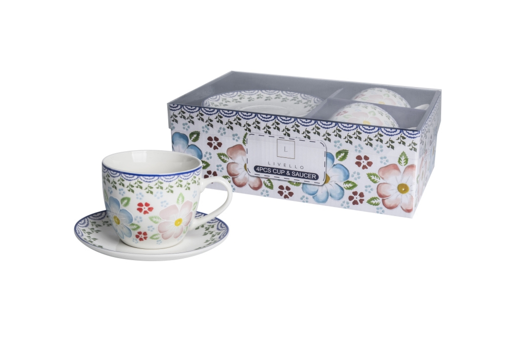 Fili�anki 250 ml ze spodkiem 2 szt. / CR2-109