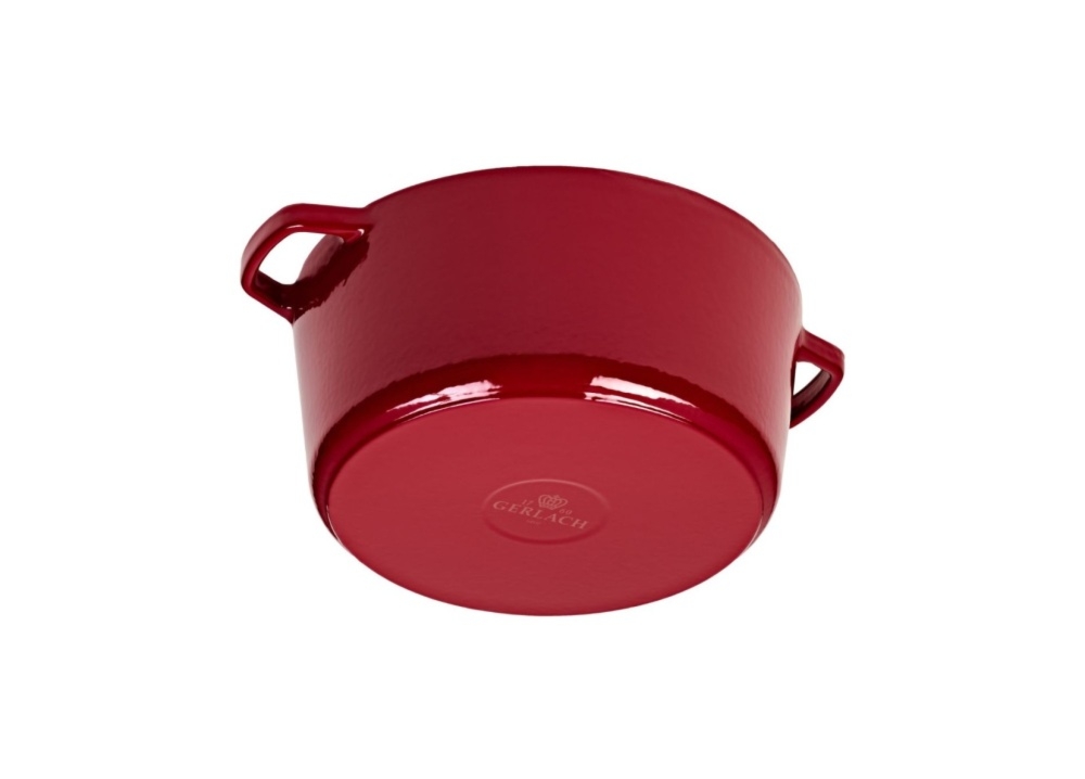 Garnek żeliwny 5,0 l - NATUR IRON / bordo