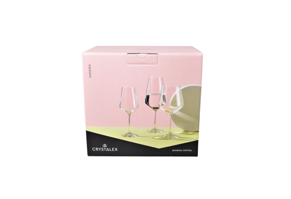 Kieliszki do wina 250 ml - Sandra (953065)