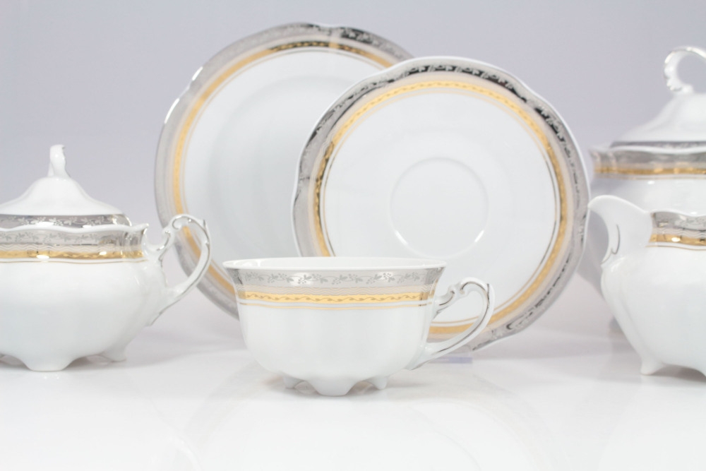 Zestaw do herbaty dla 6 os./ 21 części - E551 BOLERO Princess