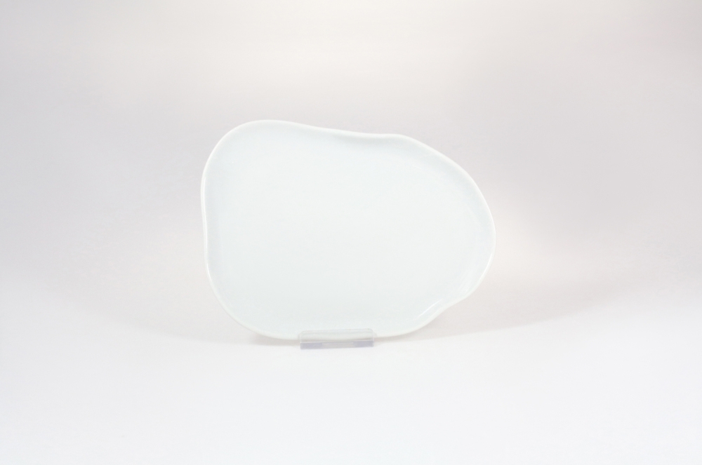 Spodek 17 cm / 1 szt. - STONE AGE Biały (LU4612)