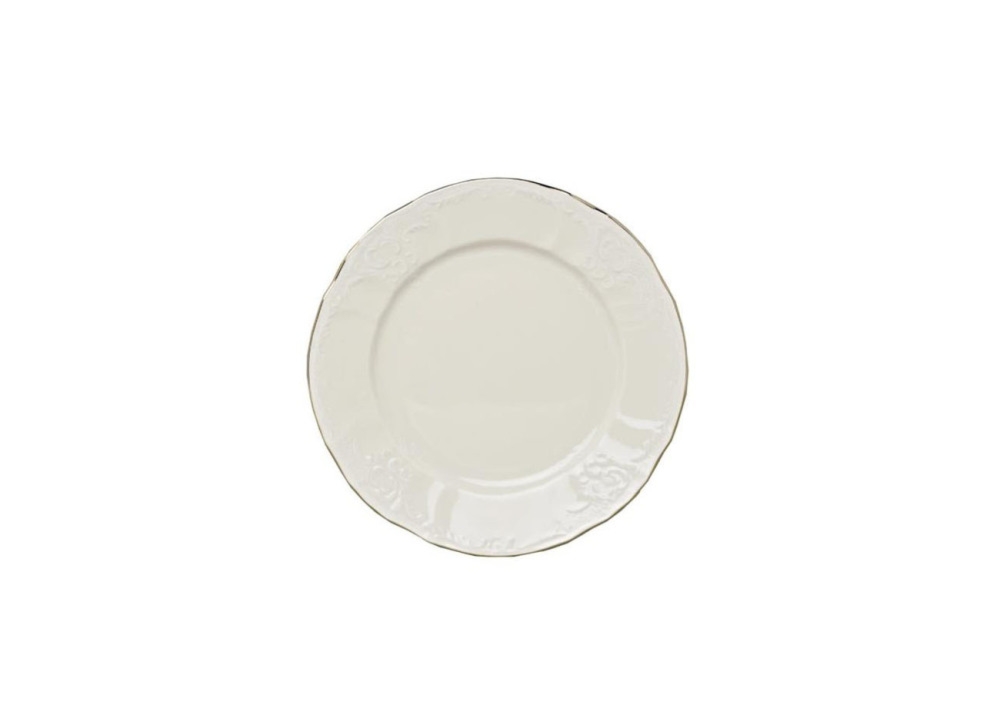 Talerz płytki 19 cm - Bernadotte Ivory Gold (208527)