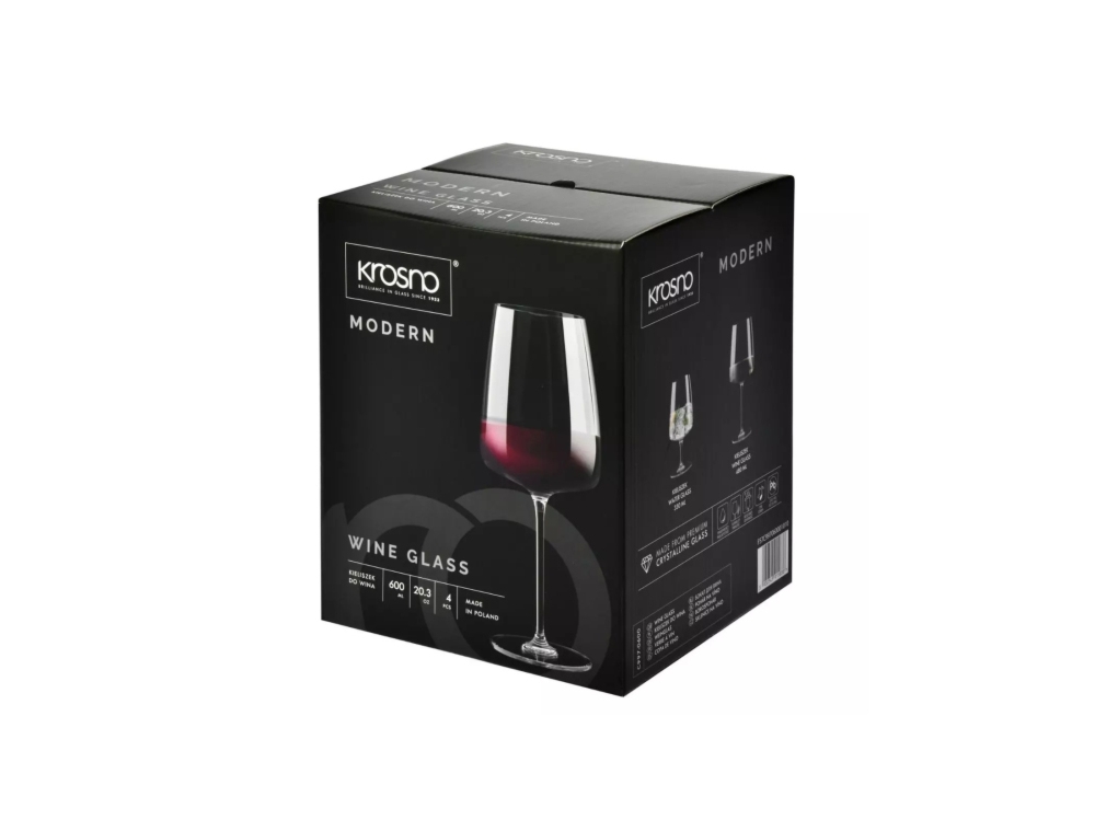 Kieliszki do wina 750 ml / 4 szt. - Modern (C997)