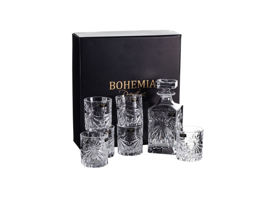 Komplet kryszta�owy do whisky 1+6 - Fiore (802411)