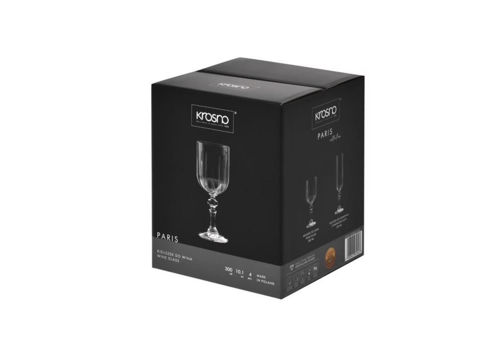 Kieliszki do wina 300 ml / 4 szt. - Paris (D112)