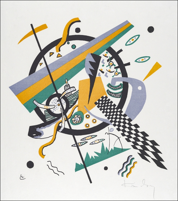 Image of Kleine Welten IV, Wassily Kandinsky - plakat Wymiar do wyboru: 30x40 cm