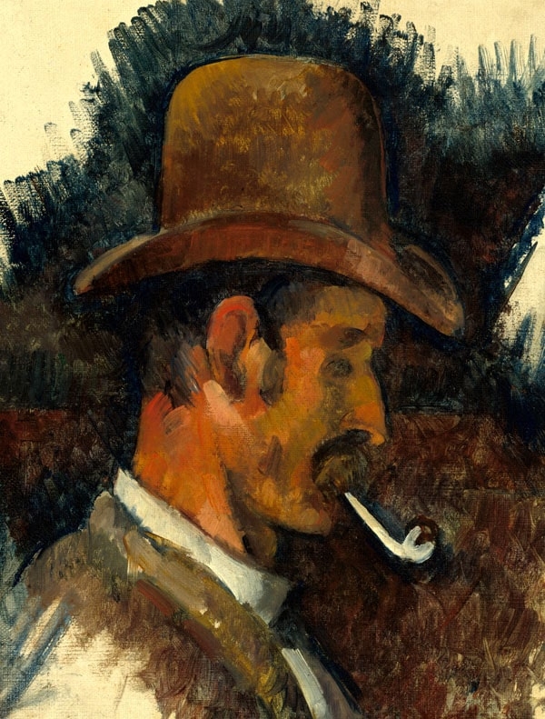 Image of Man with Pipe, Paul Cézanne - plakat Wymiar do wyboru: 40x50 cm