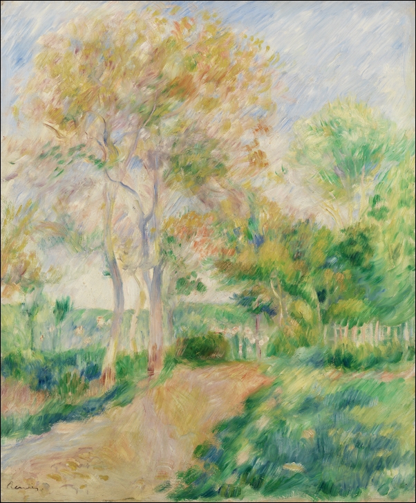 Image of Autumn Landscape, Auguste Renoir - plakat Wymiar do wyboru: 21x29,7 cm