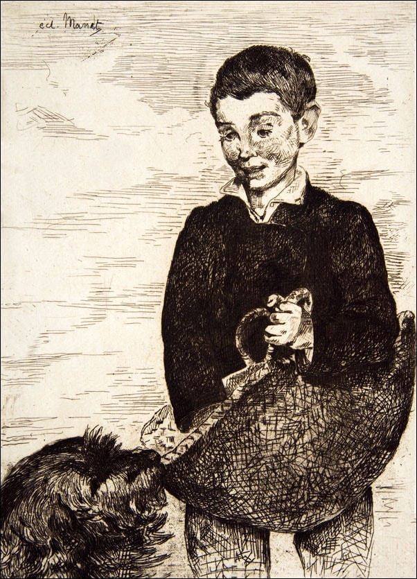 Image of The Urchin, Edouard Manet - plakat Wymiar do wyboru: 21x29,7 cm