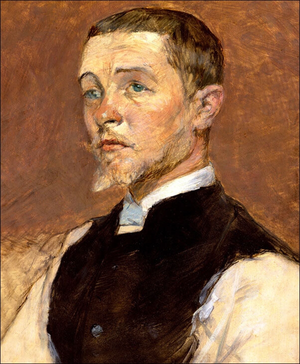 Image of Albert (René) Grenier (1858–1925), Henri de Toulouse-Lautrec - plakat Wymiar do wyboru: 30x40 cm