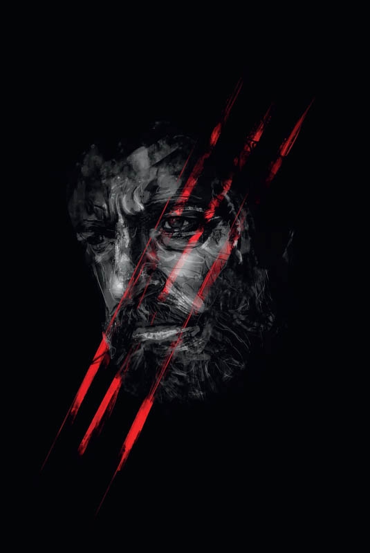 Image of Logan Wolverine - plakat premium Wymiar do wyboru: 40x60 cm