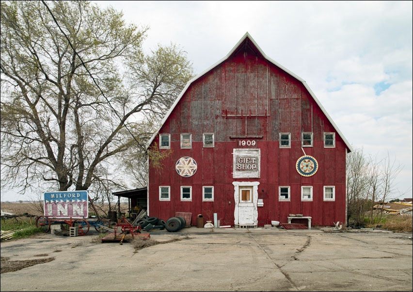 Image of Abandoned gift shop old barn in Lincoln, Nebraska, Carol Highsmith - plakat Wymiar do wyboru: 30x20 cm