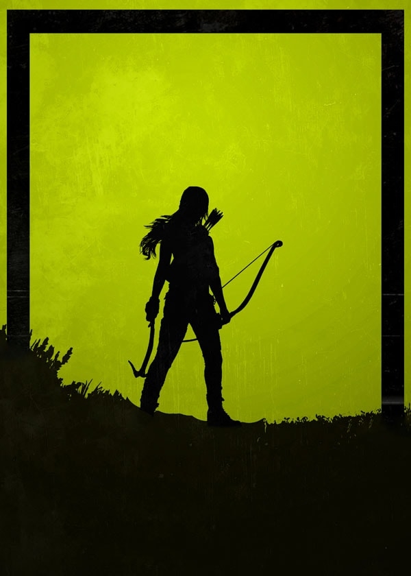 Image of Dawn of Heroes - Lara Croft, Tomb Raider - plakat Wymiar do wyboru: 30x40 cm