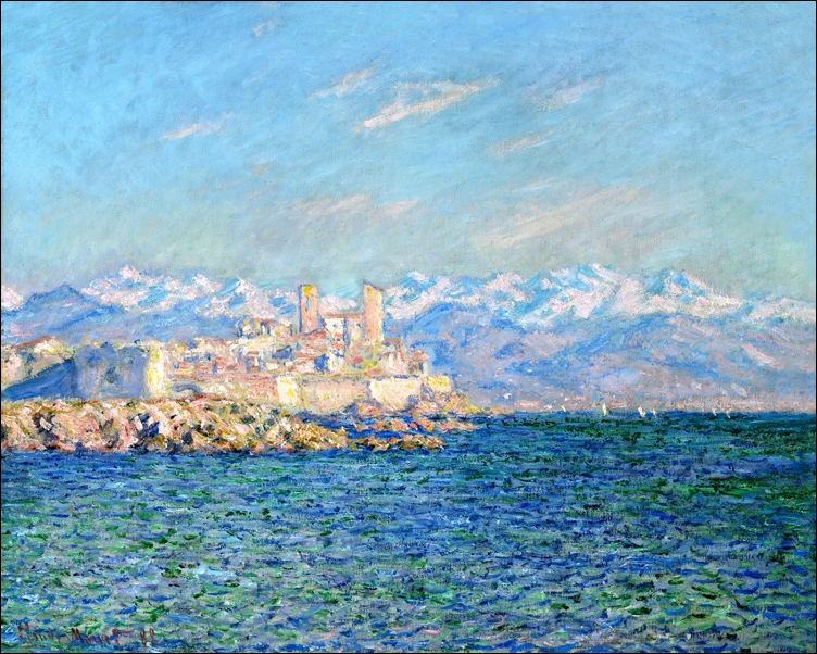 Image of Antibes afternoon effect, Claude Monet - plakat Wymiar do wyboru: 80x60 cm