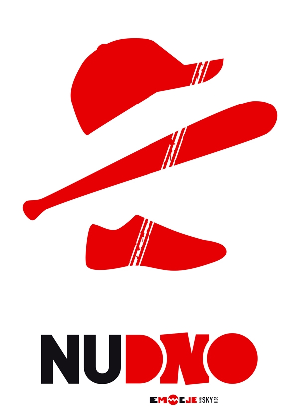Image of nuDNO - plakat Wymiar do wyboru: 40x60 cm