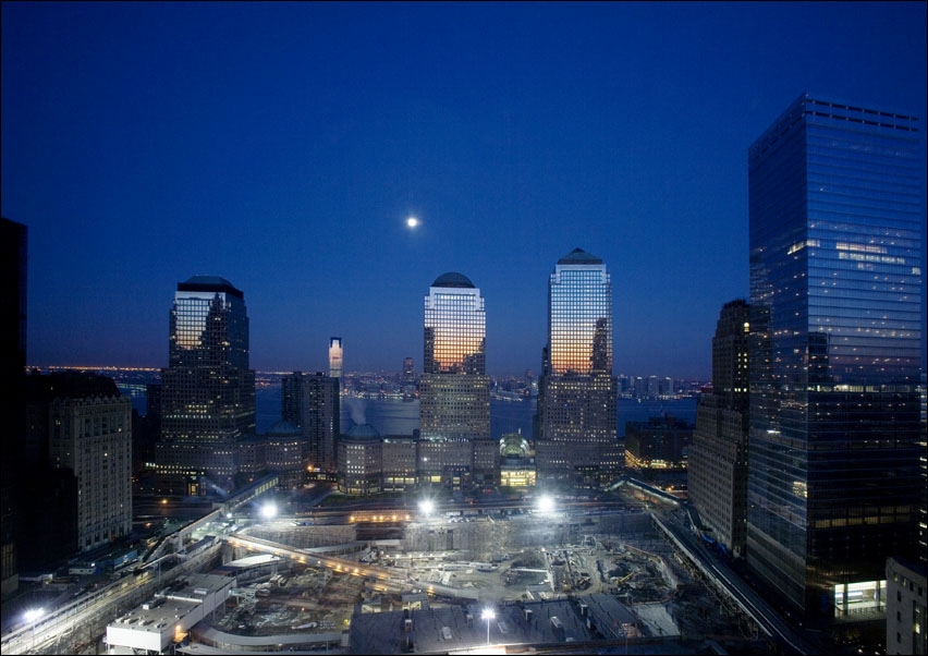 Image of Ground Zero under construction New York City, Carol Highsmith - plakat Wymiar do wyboru: 80x60 cm