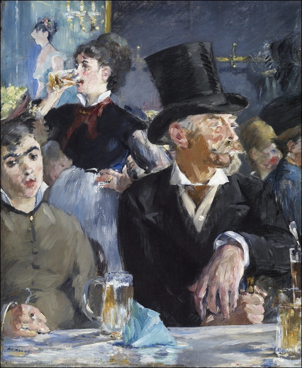 Image of The Café Concert, Edouard Manet - plakat Wymiar do wyboru: 42x59,4 cm