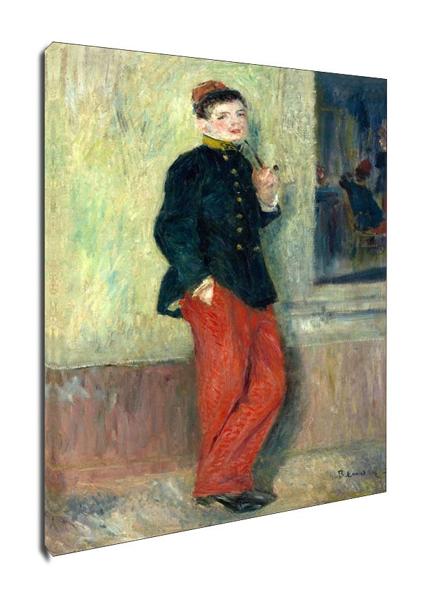 Image of The Young Soldier, Auguste Renoir - obraz na płótnie Wymiar do wyboru: 60x90 cm